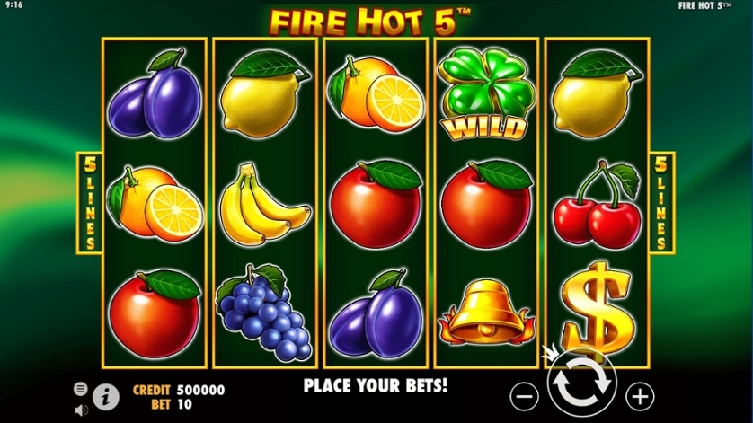 Fire Hot 5, Pragmatic Play, slots, bônus de slots, jogabilidade