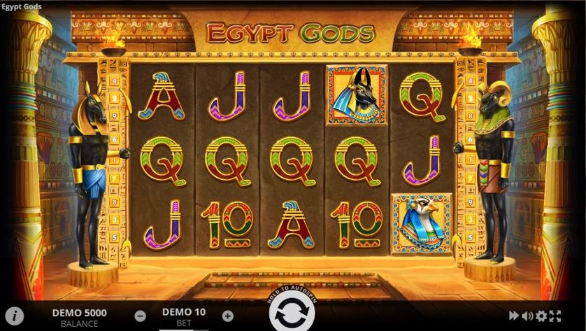 Jogos, mitologia, Egypt Gods, EVOPLAY, slots